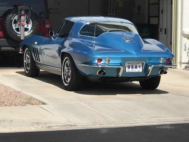 1966 Black Chevrolet Corvette Coupe