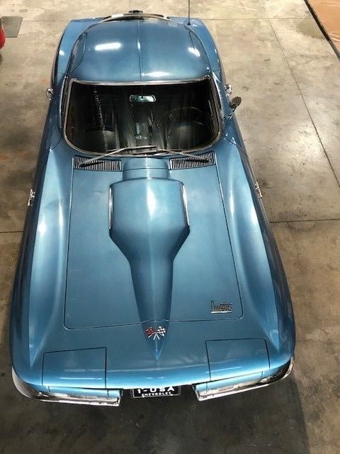 1966 Black Chevrolet Corvette Coupe