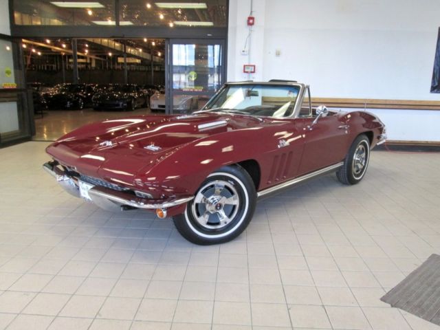 1966 Milano Maroon Chevrolet Corvette