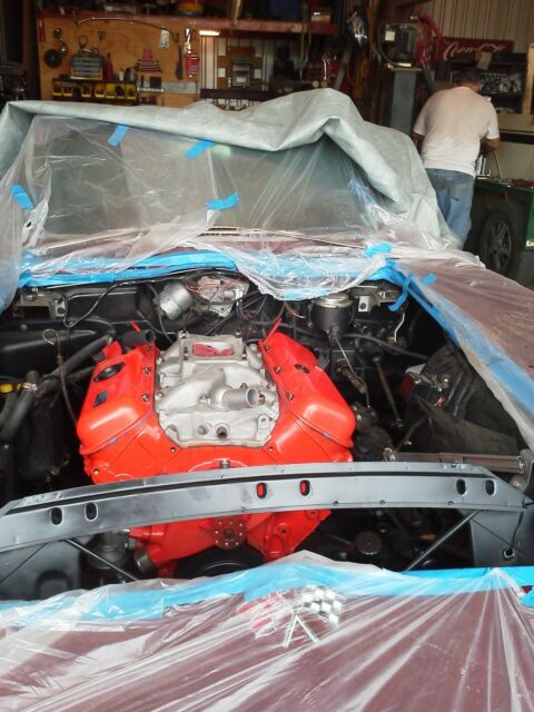 1966 Burgundy Chevrolet Corvette Convertible