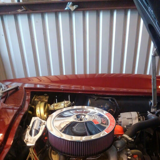 1966 Burgundy Chevrolet Corvette Convertible