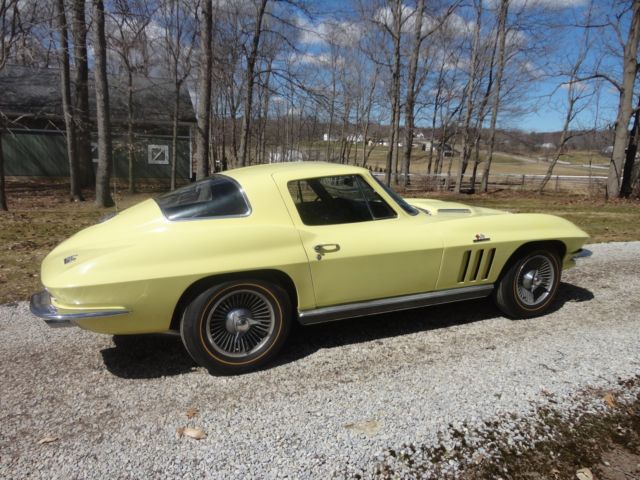 1966 Nassau blue Chevrolet Corvette Coupe