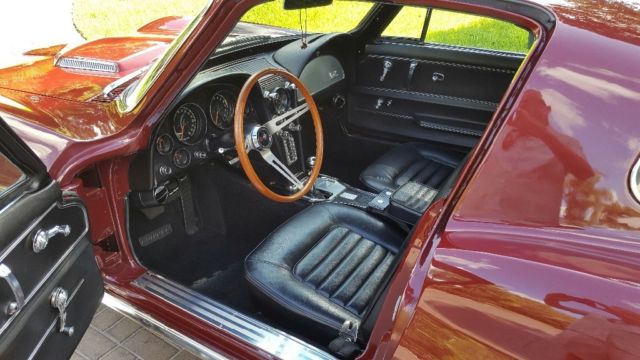 1966 Milano Maroon Chevrolet Corvette Coupe