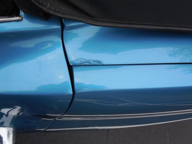 1966 Blue Chevrolet Corvette Convertible