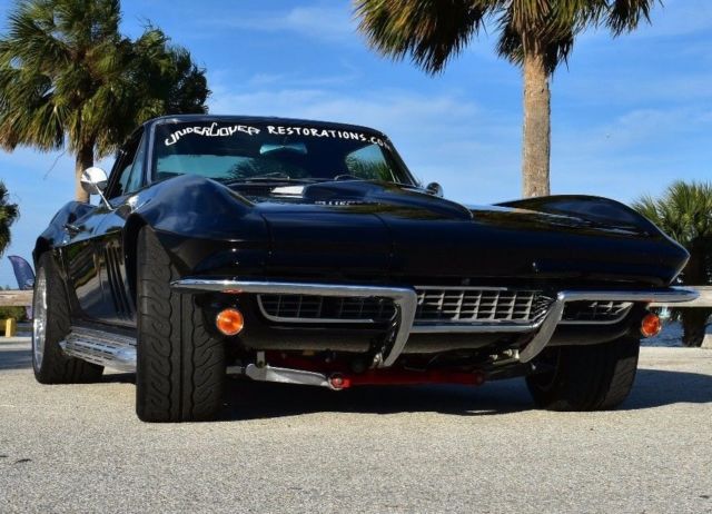 1966 Black Chevrolet Corvette Coupe