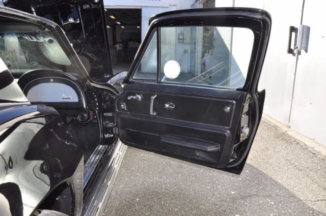 1966 Black Chevrolet Corvette Coupe