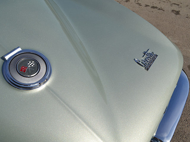 1966 Burgundy Chevrolet Corvette Convertible