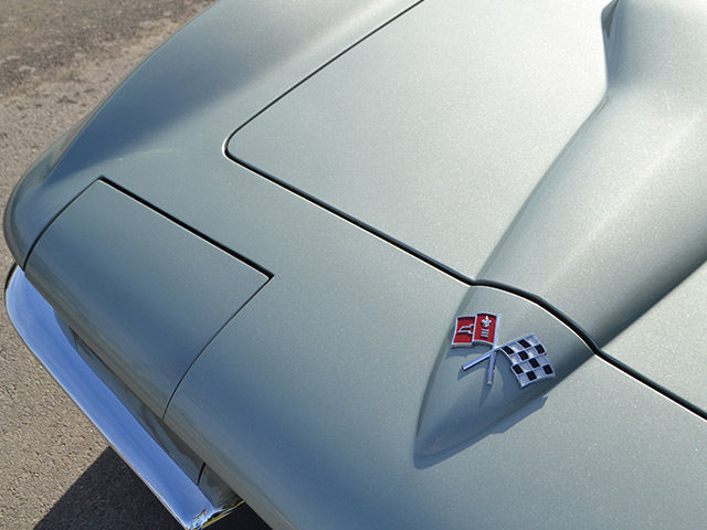 1966 Burgundy Chevrolet Corvette Convertible