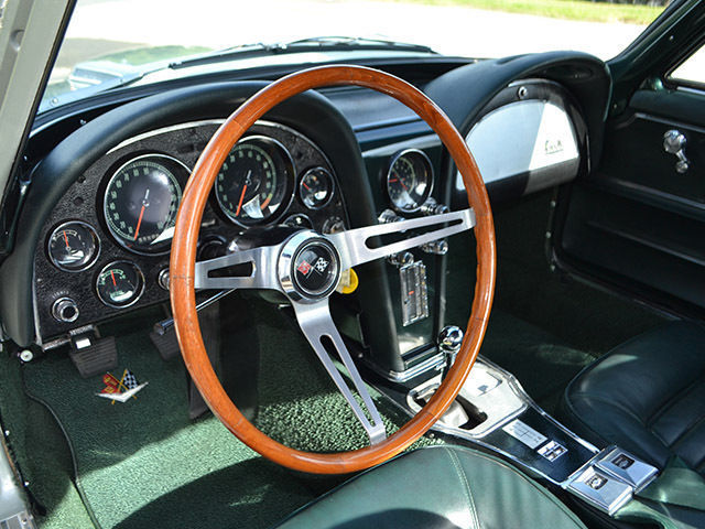 1966 Burgundy Chevrolet Corvette Convertible