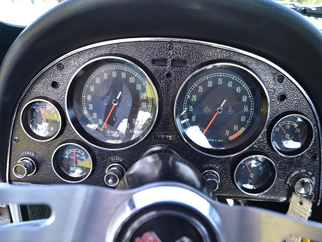 1966 Burgundy Chevrolet Corvette Convertible