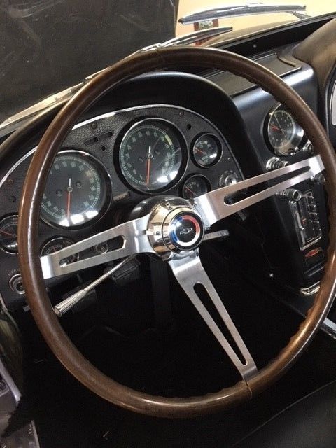 1966 Silver Chevrolet Corvette Coupe