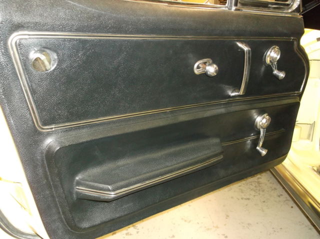 1966 Yellow Chevrolet Corvette Convertible