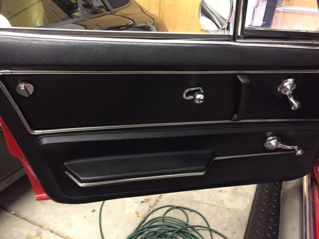 1966 Red Chevrolet Corvette Convertible