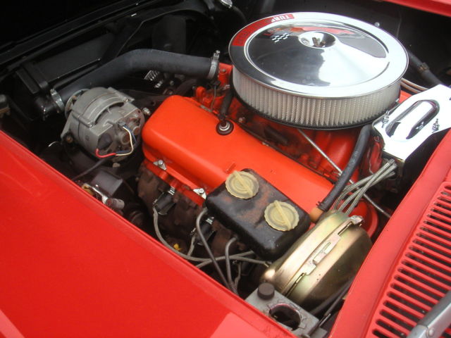 1966 Red Chevrolet Corvette