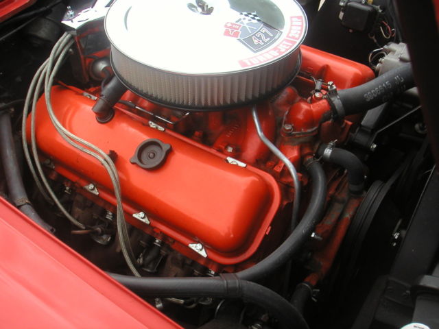 1966 Red Chevrolet Corvette