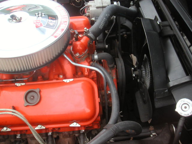 1966 Red Chevrolet Corvette