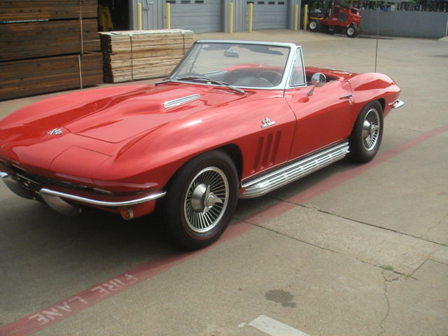 1966 Red Chevrolet Corvette