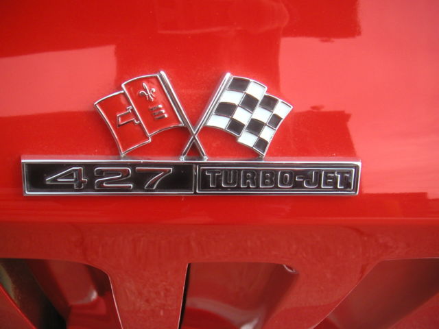 1966 Red Chevrolet Corvette