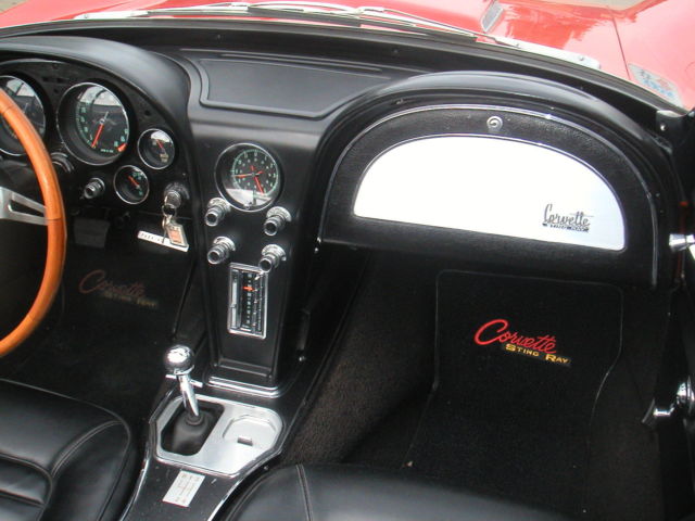 1966 Red Chevrolet Corvette