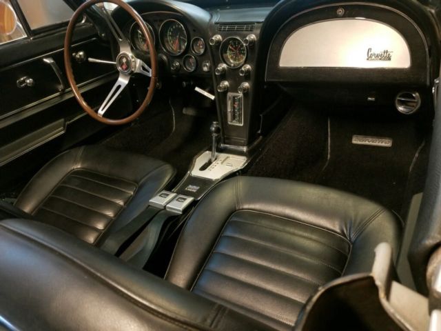 1966 Silver Chevrolet Corvette Convertible