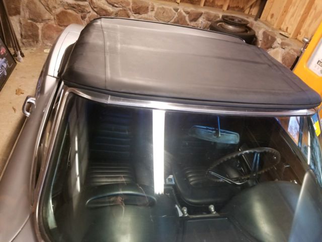 1966 Silver Chevrolet Corvette Convertible