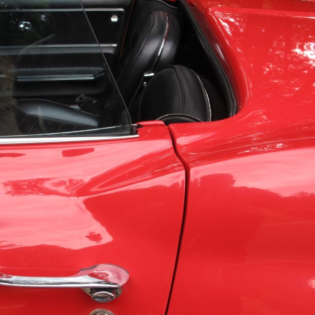 1966 Red Chevrolet Corvette