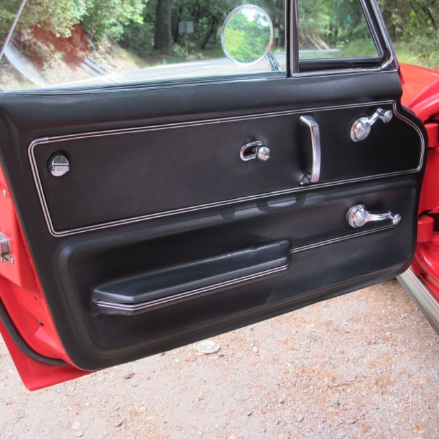 1966 Red Chevrolet Corvette