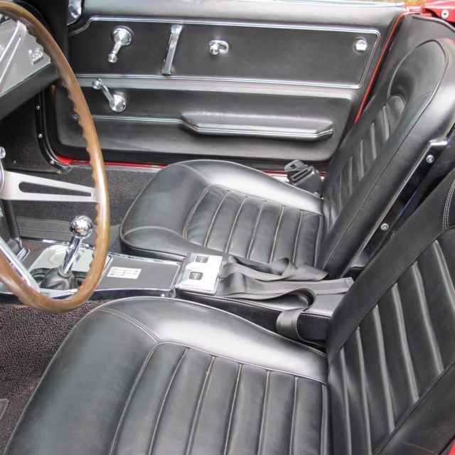 1966 Red Chevrolet Corvette