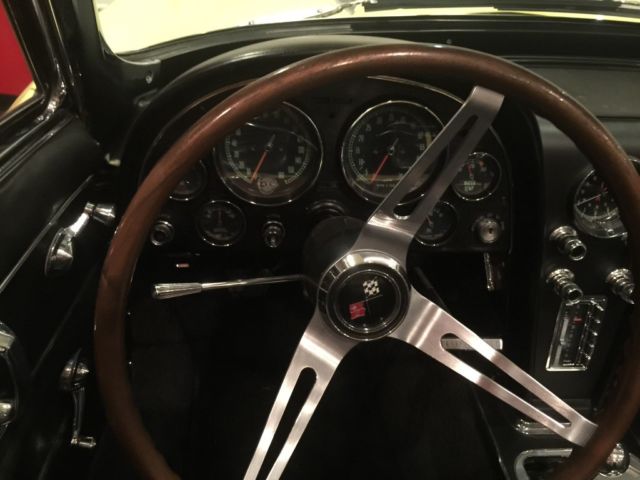 1966 Sunfire Yellow Chevrolet Corvette Convertible