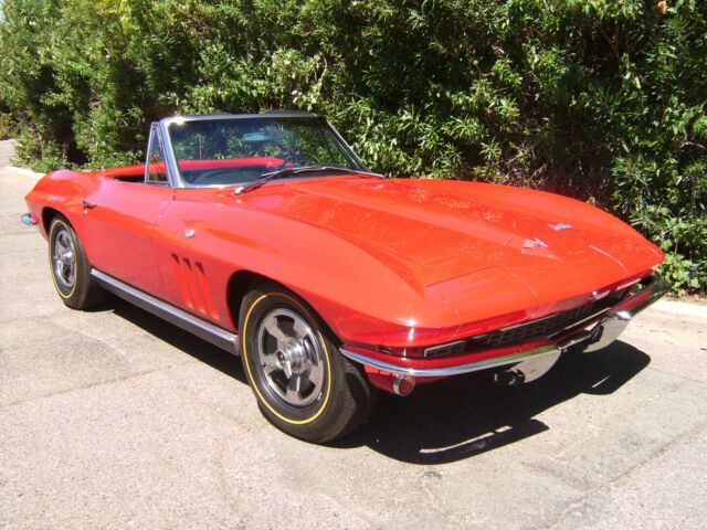 1966 Rally Red Chevrolet Corvette Convertible