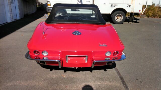 1966 Rally Red Chevrolet Corvette Convertible