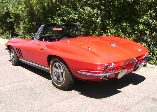 1966 Rally Red Chevrolet Corvette Convertible
