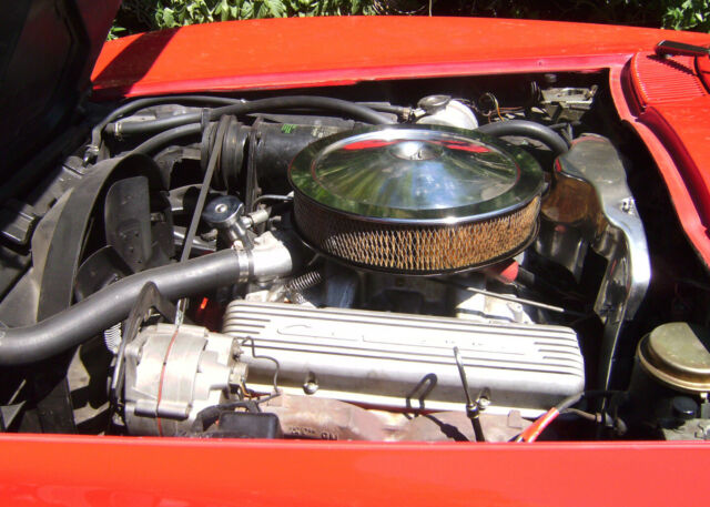1966 Rally Red Chevrolet Corvette Convertible