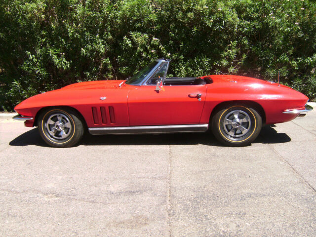 1966 Rally Red Chevrolet Corvette Convertible
