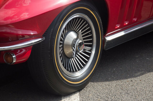 1966 Rally Red Chevrolet Corvette Convertible