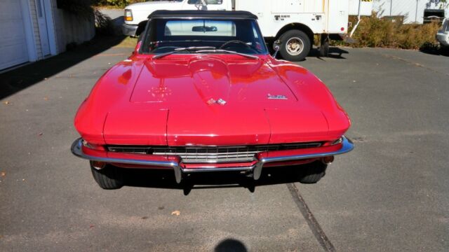1966 Rally Red Chevrolet Corvette Convertible