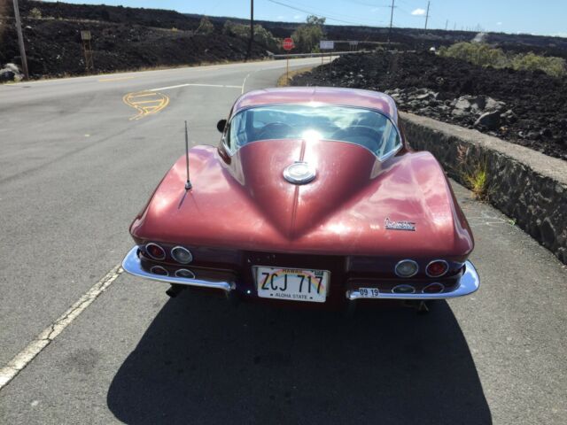 1966 Burgundy Chevrolet Corvette Coupe