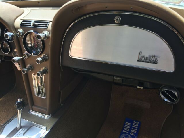 1966 Burgundy Chevrolet Corvette Coupe