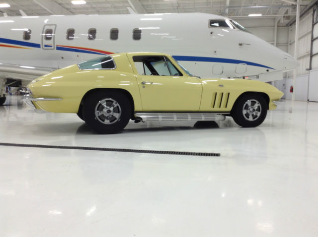 1966 Sunflower Yellow Chevrolet Corvette Coupe