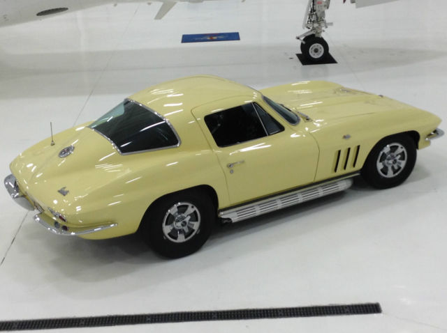 1966 Sunflower Yellow Chevrolet Corvette Coupe