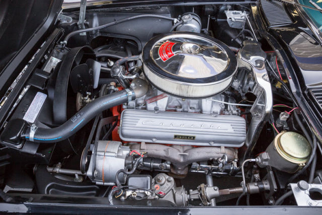 1966 Black Chevrolet Corvette Coupe