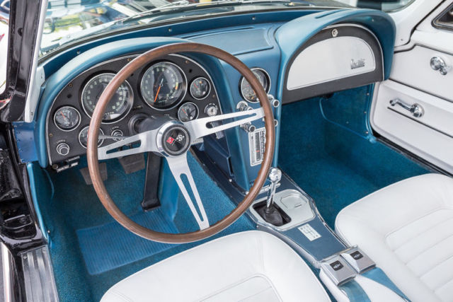 1966 Black Chevrolet Corvette Coupe