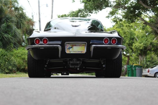1966 Black Cherry Chevrolet Corvette Coupe