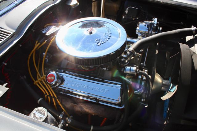 1966 Silver Metallic Chevrolet Corvette Coupe