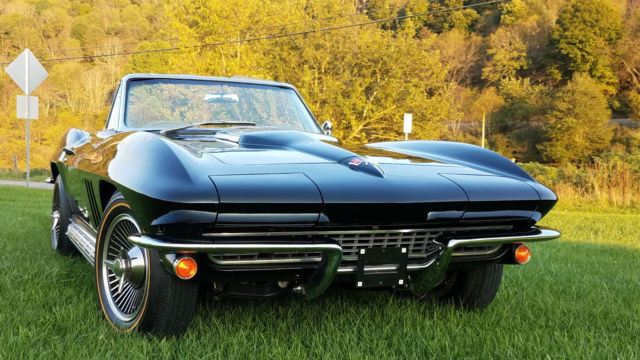 1966 Black Chevrolet Corvette