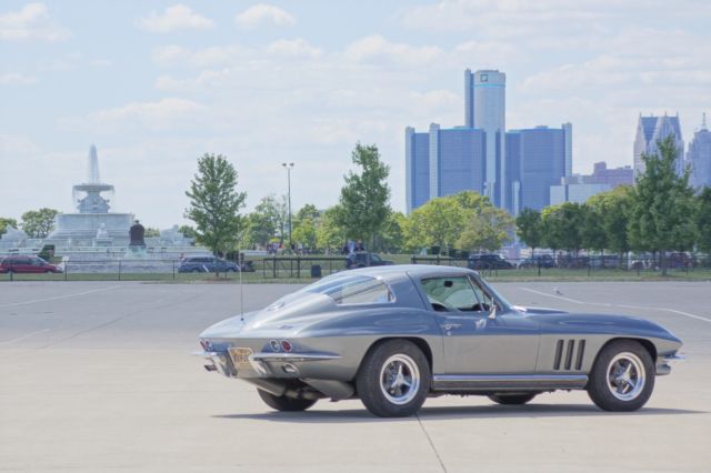 1966 Silver Chevrolet Corvette Coupe