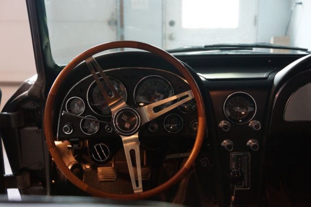 1966 Silver Chevrolet Corvette Coupe