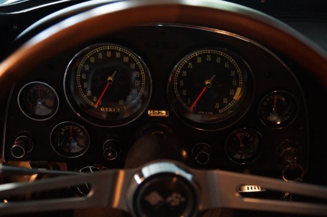 1966 Silver Chevrolet Corvette Coupe