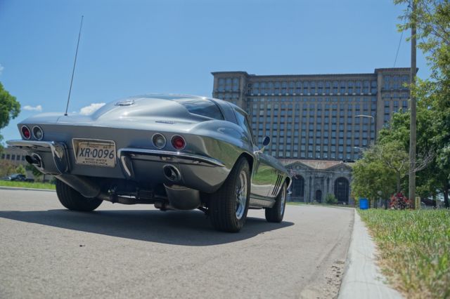 1966 Silver Chevrolet Corvette Coupe