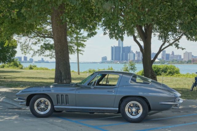 1966 Silver Chevrolet Corvette Coupe